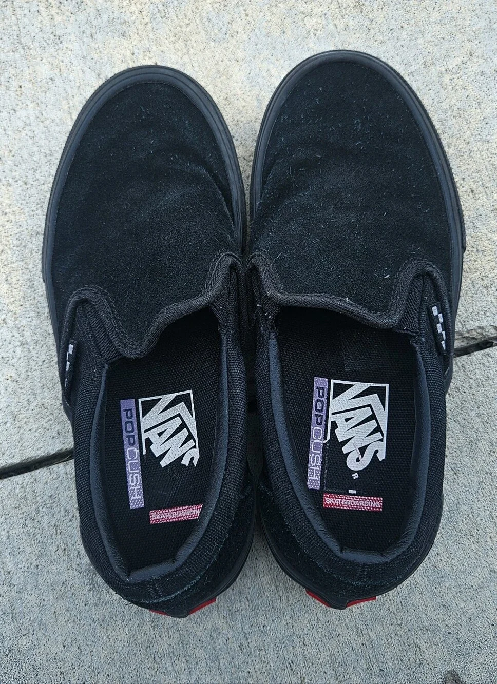 Vans slip all